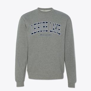 Leisure Lake Missouri Traditional Crewneck Sweatshirt