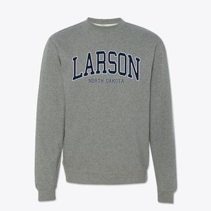 Larson North Dakota Traditional Crewneck Sweatshirt