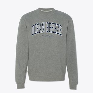 Ocean Breeze Florida Traditional Crewneck Sweatshirt