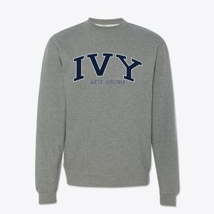 Ivy West Virginia Traditional Crewneck Sweatshirt