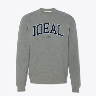 Ideal Illinois Traditional Crewneck Sweatshirt