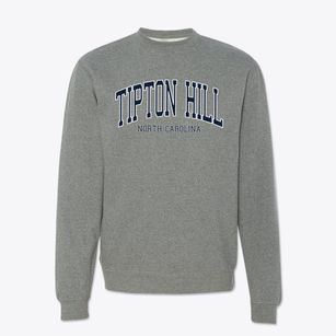 Tipton Hill North Carolina Traditional Crewneck Sweatshirt