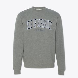 Isle Of Normandy Florida Traditional Crewneck Sweatshirt