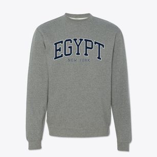 Egypt New York Traditional Crewneck Sweatshirt