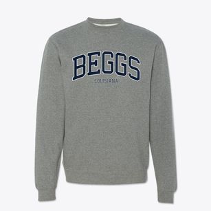 Beggs Louisiana Traditional Crewneck Sweatshirt