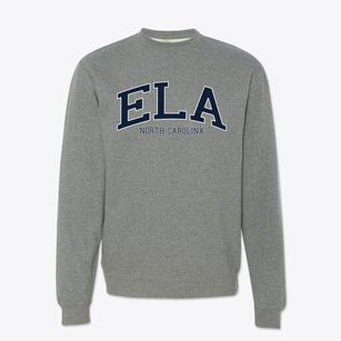 Ela North Carolina Traditional Crewneck Sweatshirt