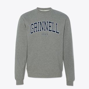 Grinnell Iowa Traditional Crewneck Sweatshirt