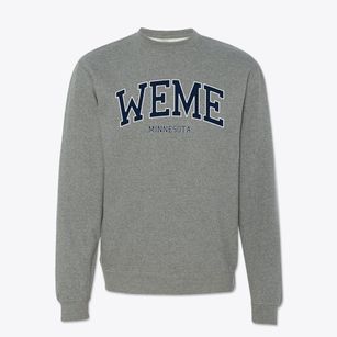 Weme Minnesota Traditional Crewneck Sweatshirt