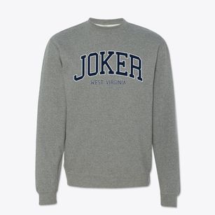 Joker West Virginia Traditional Crewneck Sweatshirt