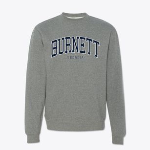 Burnett Georgia Traditional Crewneck Sweatshirt