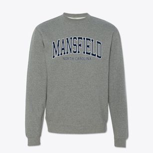 Mansfield North Carolina Traditional Crewneck Sweatshirt
