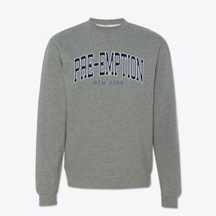 Pre-emption New York Traditional Crewneck Sweatshirt