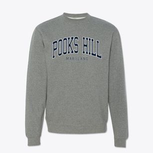 Pooks Hill Maryland Traditional Crewneck Sweatshirt