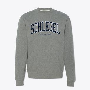 Schlegel Oklahoma Traditional Crewneck Sweatshirt