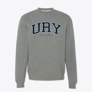 Ury Oklahoma Traditional Crewneck Sweatshirt