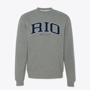 Rio Mississippi Traditional Crewneck Sweatshirt