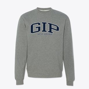 Gip West Virginia Traditional Crewneck Sweatshirt