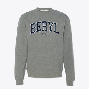 Beryl Utah Traditional Crewneck Sweatshirt