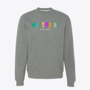 West Point New York Color Pop Crewneck Sweatshirt