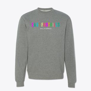 East Foothills California Color Pop Crewneck Sweatshirt