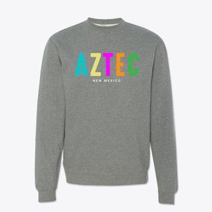 Aztec New Mexico Color Pop Crewneck Sweatshirt
