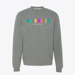 Washington New York Color Pop Crewneck Sweatshirt
