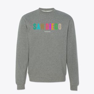 San Diego Texas Color Pop Crewneck Sweatshirt