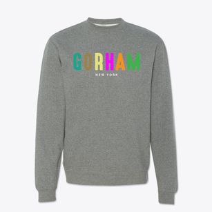 Gorham New York Color Pop Crewneck Sweatshirt