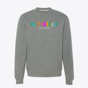 East Oakdale California Color Pop Crewneck Sweatshirt