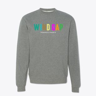 Wind Gap Pennsylvania Color Pop Crewneck Sweatshirt