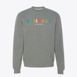 Moscow Mills Missouri Color Pop Crewneck Sweatshirt