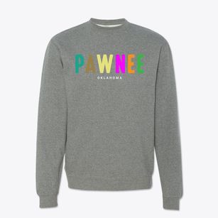 Pawnee Oklahoma Color Pop Crewneck Sweatshirt