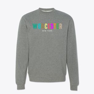 Worcester New York Color Pop Crewneck Sweatshirt