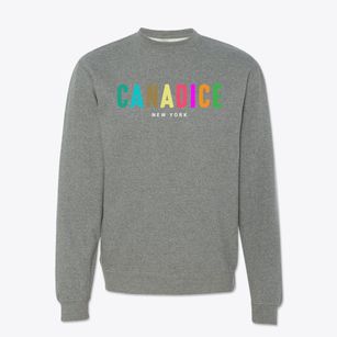 Canadice New York Color Pop Crewneck Sweatshirt