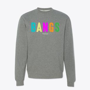 Bangs Texas Color Pop Crewneck Sweatshirt