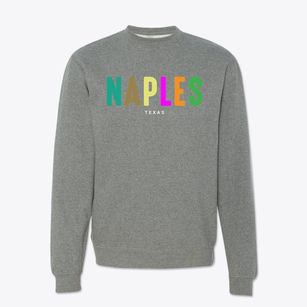Naples Texas Color Pop Crewneck Sweatshirt