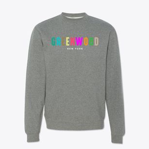 Greenwood New York Color Pop Crewneck Sweatshirt