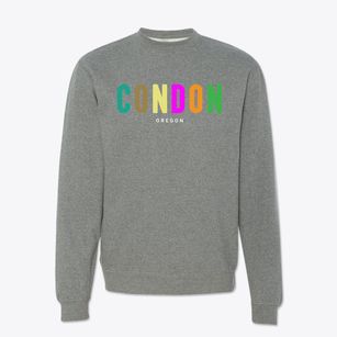 Condon Oregon Color Pop Crewneck Sweatshirt