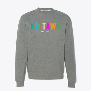 Kuttawa Kentucky Color Pop Crewneck Sweatshirt
