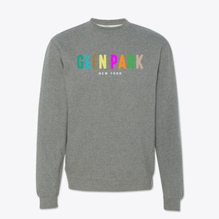 Glen Park New York Color Pop Crewneck Sweatshirt