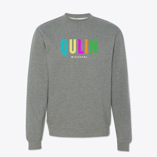 Qulin Missouri Color Pop Crewneck Sweatshirt