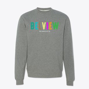 Belview Minnesota Color Pop Crewneck Sweatshirt