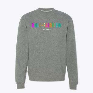 Knik-fairview Alaska Color Pop Crewneck Sweatshirt