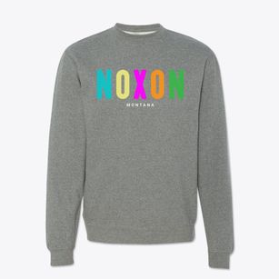 Noxon Montana Color Pop Crewneck Sweatshirt
