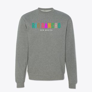 Rio Rancho New Mexico Color Pop Crewneck Sweatshirt