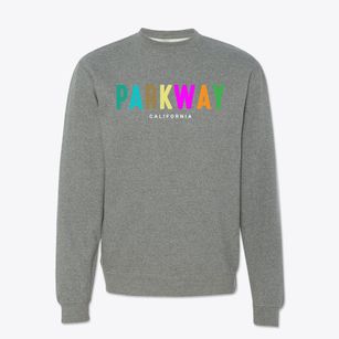 Parkway California Color Pop Crewneck Sweatshirt