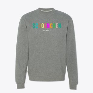 Schoenchen Kansas Color Pop Crewneck Sweatshirt