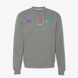 Moore Station Texas Color Pop Crewneck Sweatshirt