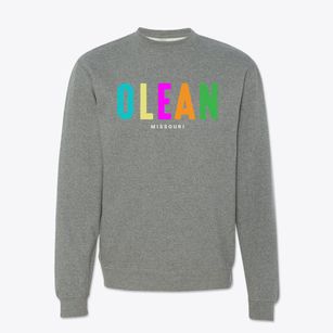 Olean Missouri Color Pop Crewneck Sweatshirt