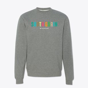 South Gorin Missouri Color Pop Crewneck Sweatshirt